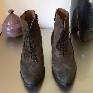 Eric Michael leather lace-up ankle boots